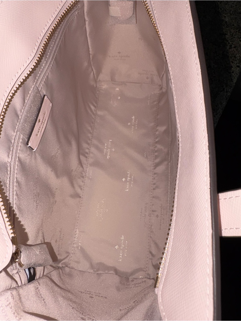 kate spade Staci pink Blush medium Leather Tote - Picture 7 of 7